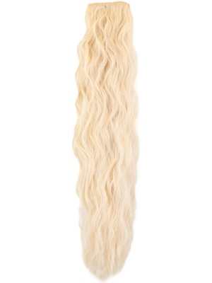 Kaia Life Fiber Sen Kabarık Dalgalı 8 Parça Çıt Çıt / Platin