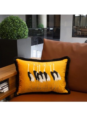 Adawall Leylekler Dekoratif Kırlent