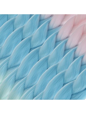 Kaia Life Afrika Örgülük Ombreli Sen  100 Gr. / Soft Pembe / Soft Mavi / Soft Yeşil