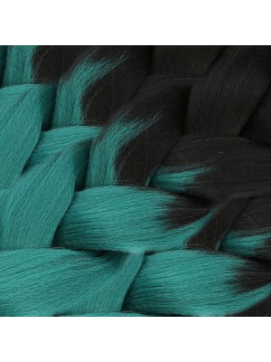 Kaia Life Afrika Örgülük Sen Ombreli  100 Gr. / Siyah / Yeşil