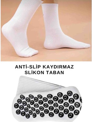Leovia Kaydırmaz Tabanlı Spor Plates Kolej Çorabı