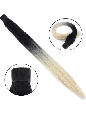 Kaia Life Fiber Sen Sihirli At Kuyruğu / Siyah / Platin Ombreli