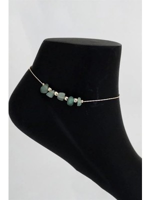 Euromoda Doğal Taşlı Halhal Ayak Aksesuarı