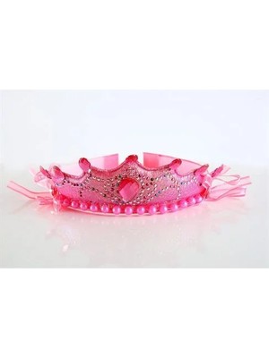 Euromoda Damla Taşlı Özel Tasarımlı Parlak Çocuk Tacı