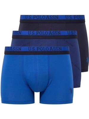 Erkek Renkli Modal 3'lü Paket Boxer 80522