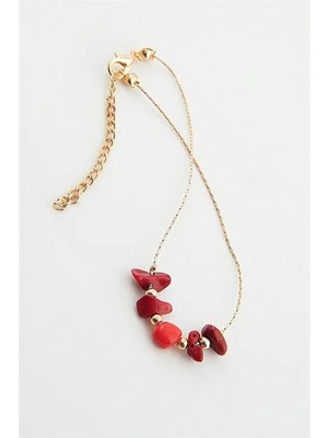 Euromoda Doğal Taşlı Halhal Ayak Aksesuarı