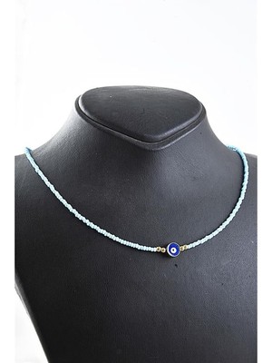 Euromoda Boncuklu Nazar Tasarımlı Kolye