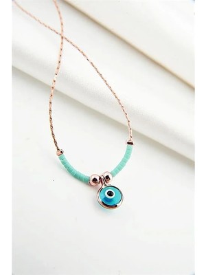 Euromoda Nazarlık Figürlü Rose Renkli Halhal Ayak Aksesuarı