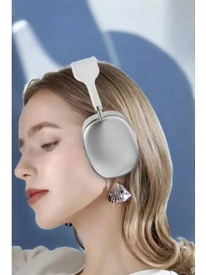 Astraltech P9 Plus Kablosuz Kulak Üstü Bluetooth Kulaklık Beyaz Yüksek Ses Kaliteli