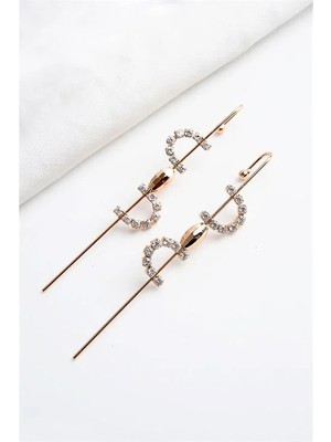 Euromoda Xuping Kararma Yapmama Garantili Zirkonium Taşlı Halka Küpe