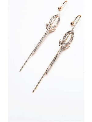 Euromoda Xuping Kararma Yapmama Garantili Zirkonium Taşlı Küpe