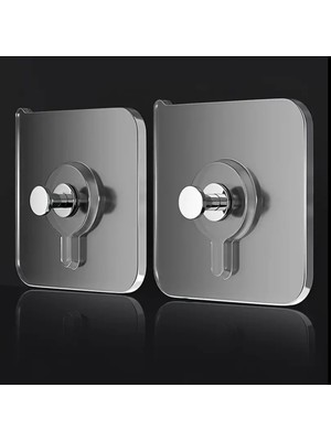 Genel 5 Adet Kendinden Yapışkanlı Duvar Askısı - Ultra Güçlü Tutuş - Iz Bırakmaz