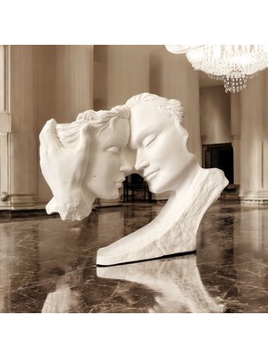 Genel Sonsuz Aşk Heykeli & Biblosu 12X10 cm - Büyük Boy Özel Tasarım