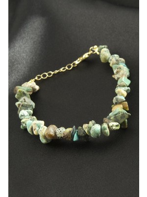 Zero Land Drnds Florit Kırık Doğaltaş Bileklik - Ebruli