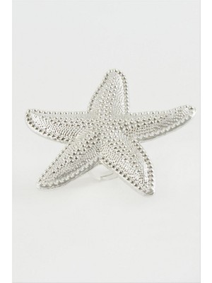 Zero Land Drnds Deniz Yıldızı Metal Yüzük - Sarı