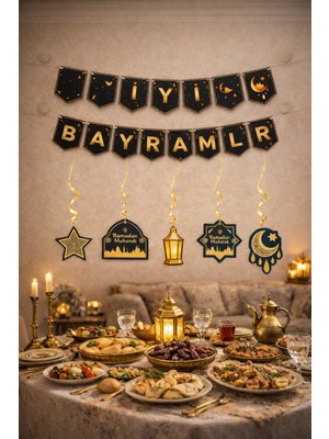 Okavango “3 Metre Led”, “iyi Bayramlar” “iyi Bayramlar Sarkıt” Ramazan Süslemesi, Ramazan Hediyesi, Ramazan Bayramı