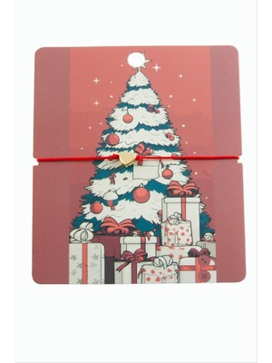 Zero Land Drnds Kalp Yılbaşı Bilekliği - Kırmızı