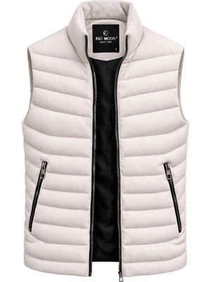 Classics Men Rc Moon Fermuarlı Erkek Slim Fit Süet Yelek 7584