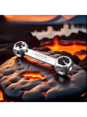 Genel Bisiklet ve Motorsiklet Için Çok Fonksiyonlu Anahtar – 6MM-15MM Lokma Anahtar