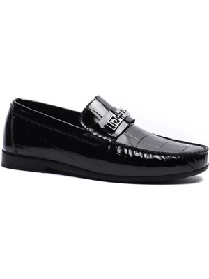 Pierre Cardin 1642621 Siyah Rugan Erkek Loafer Günlük Deri Ayakkabı