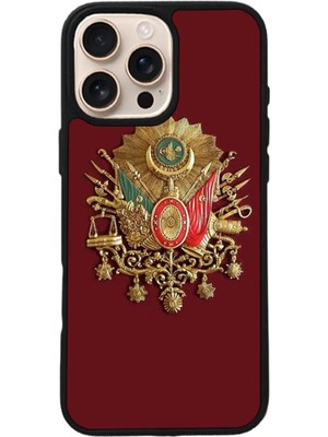 iPhone 15 Pro Max Uyumlu Osmanlitugrasi Tasarımlı Glossy Premium Kılıf