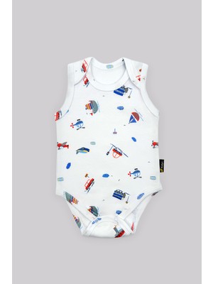 Kidyra %100 Pamuk Çıtçıtlı Bebek Atlet Body