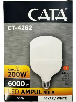 Torch LED Ampul 55W Beyaz CT-4262  -10 Adet