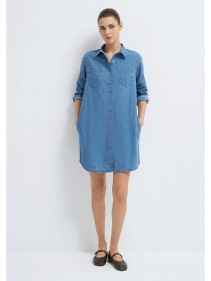 Mavi Liz Mavi Jean Elbise 130656-A1578