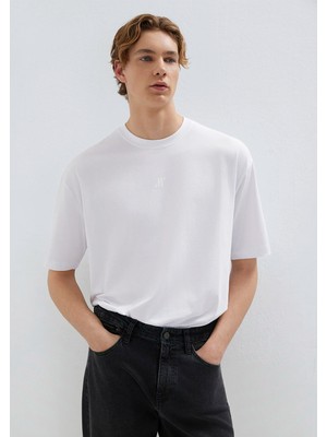 Mavi Mavi Pro Beyaz Tişört 0613438-620