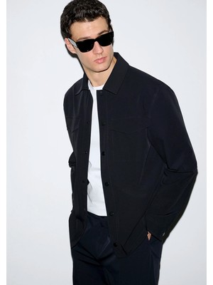 Mavi Fonksiyonel Cepli Lacivert Travel Ceket 0110934-70497