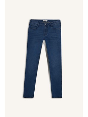DeFacto Carlo Skinny Fit Dar Paça Jean Pantolon F1813AX25AU