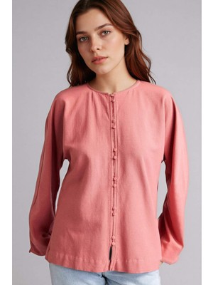 DeFacto Keten Karışımlı Tunik H0684AX26SP