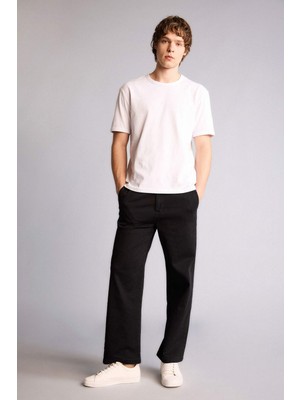 DeFacto Ultra Yumuşak Yumuşak Dokulu Wide Leg Jean Pantolon H2880AX26SP
