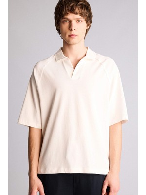 DeFacto Loose Fit Polo Yaka Tişört H2600AX26SP
