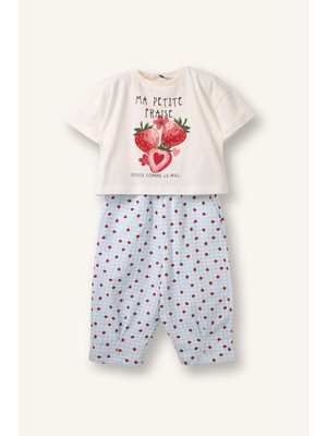 DeFacto Meyve Baskılı 2'li Takım Kız Bebek H2660A526SP