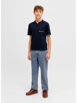 Jack & Jones Orta Bel Açık Mavi Erkek Çocuk Denim Pantolon 12289310