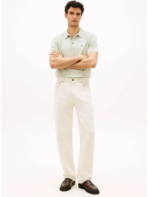 Tommy Hilfiger Beyaz Erkek Pantolon MW0MW41893YBL_RELAXED Rıver Rgd Gmd