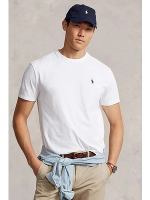 Polo Ralph Lauren Bisiklet Yaka Pony Logo Slim Fit T-Shirt