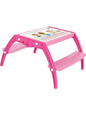 İsmiyle Al Ismiyl 03 515 Pratik Çalışma Masası (Pembe) 255669