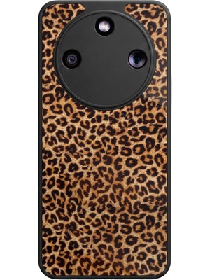 Honor Magic 8 Lite Uyumlu Leopar Tasarımlı Glossy Premium Kılıf
