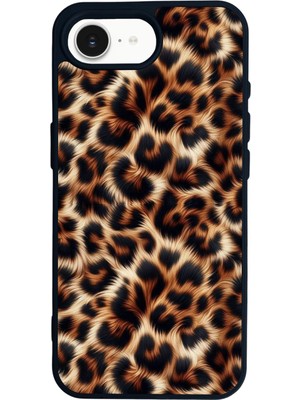 iPhone 16E Uyumlu Leopar Tasarımlı Glossy Premium Kılıf