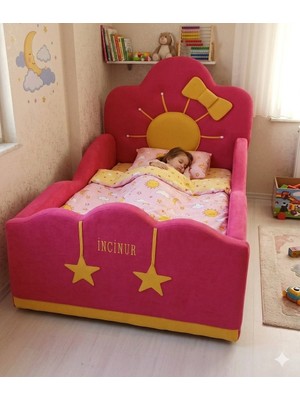 Puf Bebe Montessori Mdf Çocuk Yatağı 120 x 200 cm