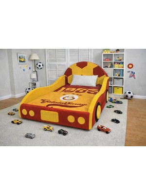 Puf Bebe Montessori 90X190 Mdf  Arabalı Çocuk Yatağı (Yatak Dahildir)