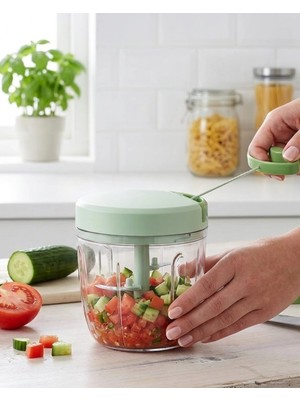 Calperia Çek Bırak Mekanizmalı Manuel Doğrayıcı Sebze ve Soğan Rondosu