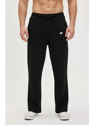 Bad Bear Straıght Sweatpants Siyah Erkek Eşofman Altı
