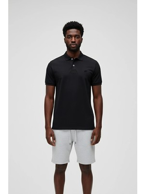 Bad Bear City Walker Siyah Polo Yaka Erkek Tişört