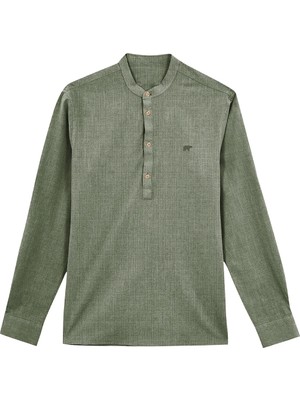 Bad Bear Guıde Soluk Yeşil Erkek Gömlek