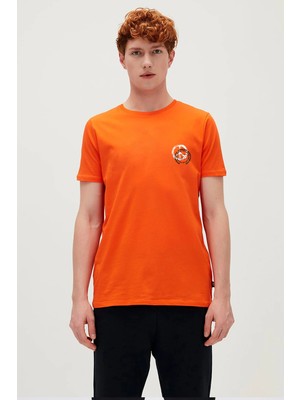 Bad Bear Everyday Urban Turuncu Erkek Baskılı Tişört