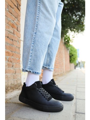 Marmara Qumasch CH004 - Cst Hıde Erkek Ayakkabı Sıyah