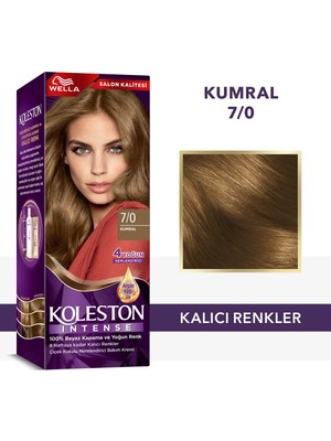 Wella Koleston Koleston Intense 7/0 Kumral Saç Boyası